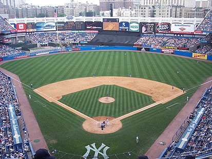 baseball new york yankees stadium 2856x2142 Sport Baseball HD Art, baseball, New York Yankees, Tapety HD HD wallpaper