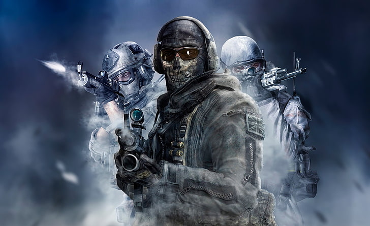 Call of Duty - Modern Warfare, Call of Duty Ghosts digital tapet, Spel, Call Of Duty, torsk, modern krigföring, HD tapet