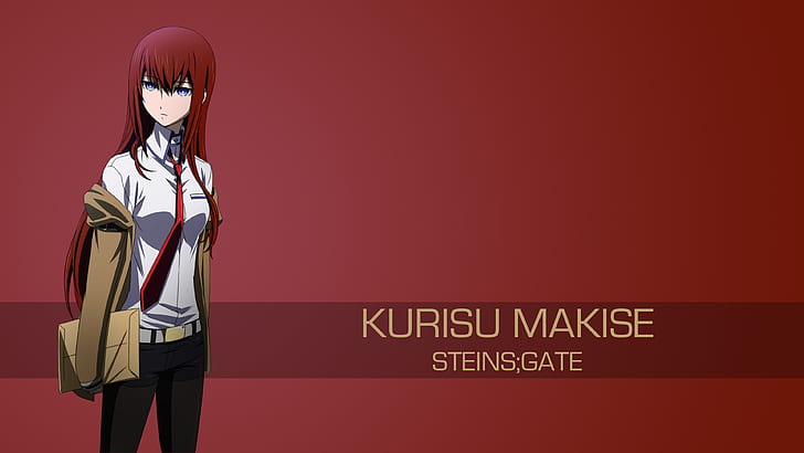 Anime Girls, Steins, Gate, Makise Kurisu, HD-Hintergrundbild