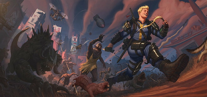 Fallout, Fallout 4, Einziger Überlebender (Fallout 4), HD-Hintergrundbild HD wallpaper