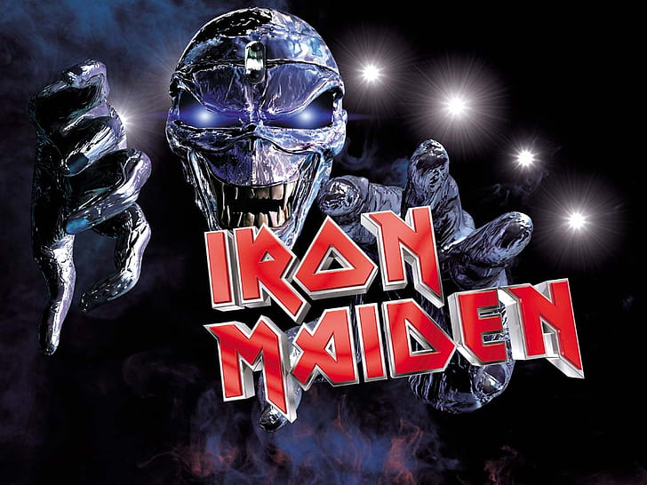 Iron Maiden HD, music, iron, maiden, HD wallpaper