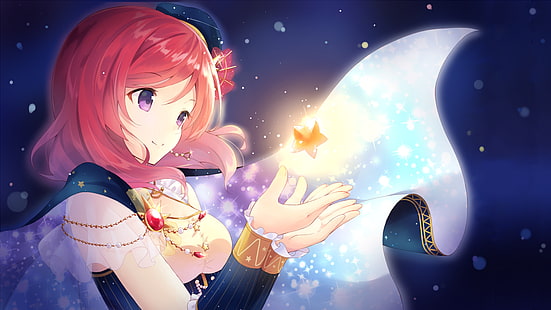 Anime Mädchen, Anime, Nishikino Maki, Love Live!, HD-Hintergrundbild HD wallpaper