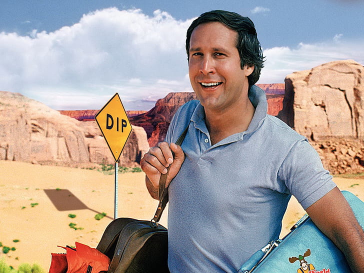 vacanze, 1983, chevy chase, clark griswold, Sfondo HD