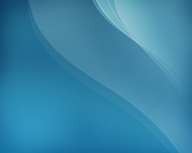 fondo de pantalla azul, fondo simple, formas de onda, Fondo de pantalla HD HD wallpaper
