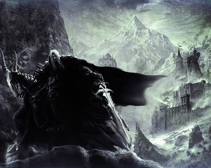 Arthas Menethil wallpaper, Warcraft, World Of Warcraft, Arthas Menethil, HD wallpaper