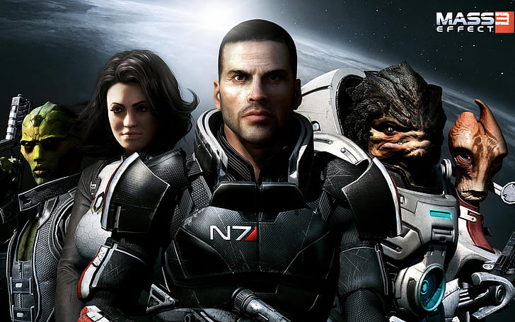 Mass Effect 3, масса, эффект, HD обои