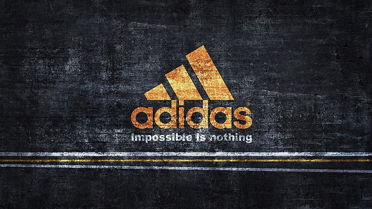 Adidas, logotyp, sport, HD tapet