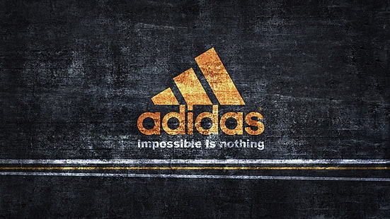 Adidas, Logo, Spor, HD masaüstü duvar kağıdı HD wallpaper