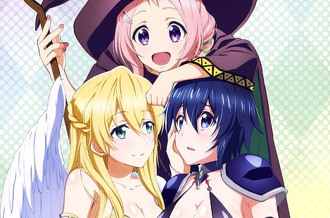 Aguri (Spieler!), Anime: Spieler !, Hoshinomori Chiaki, Karen Tendou, HD-Hintergrundbild HD wallpaper