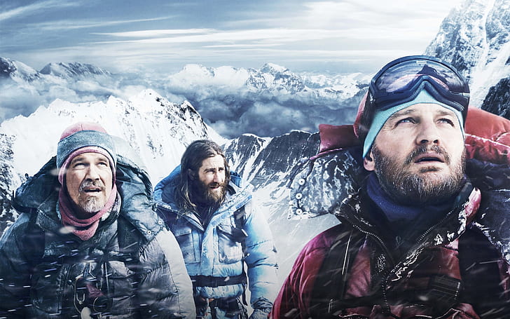 Филмов плакат на Еверест, актьори, Еверест, 2015 г., HD тапет
