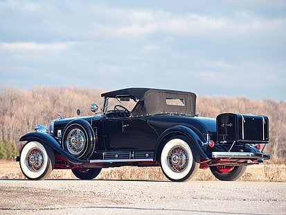 1930, 452, 452-a, cadillac, fleetwood, luxo, retrô, roadster, v16, HD papel de parede HD wallpaper