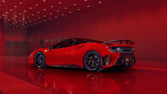 Fordon, Pogea Racing FPlus Corsa, bil, röd bil, sportbil, superbil, HD tapet HD wallpaper