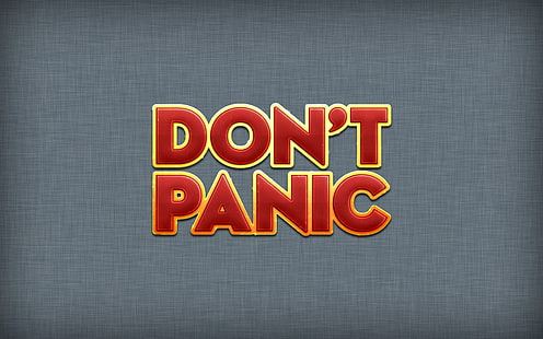 mörk, The Hitchhiker's Guide to the Galaxy, HD tapet HD wallpaper