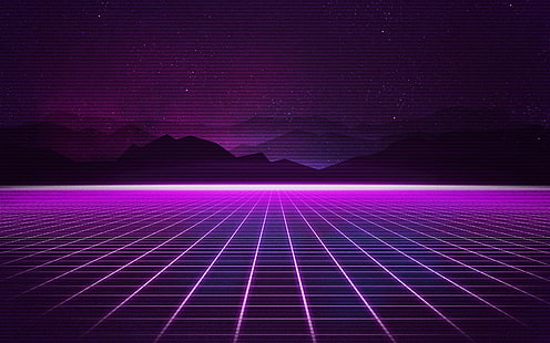 Music, Stars, Background, 80s, Neon, 80's, Synth, Retrowave, Synthwave, New Retro Wave, Futuresynth, Sintav, Retrouve, Outrun, HD wallpaper HD wallpaper