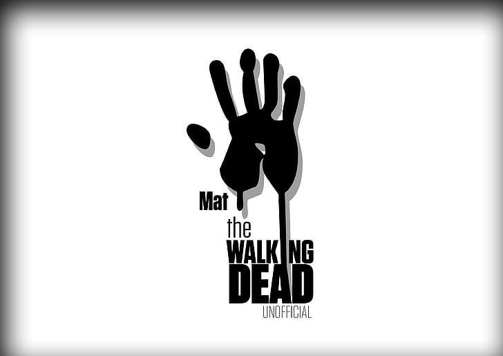 Logotipo de The Walking Dead, The Walking Dead, HD papel de parede