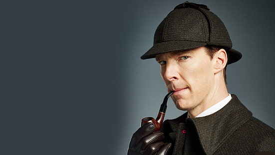 Sherlock Holmes, Sherlock, Benedict Cumberbatch, Wallpaper HD HD wallpaper