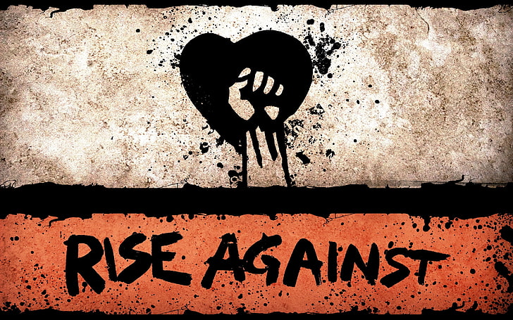 Rise Against digital wallpaper, Rise Against, punk rock, music, HD wallpaper