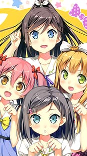  Hentai Ouji to Warawanai Neko, Kantoku, Tsutsukakushi Tsukiko, Azuki Azusa, HD wallpaper HD wallpaper