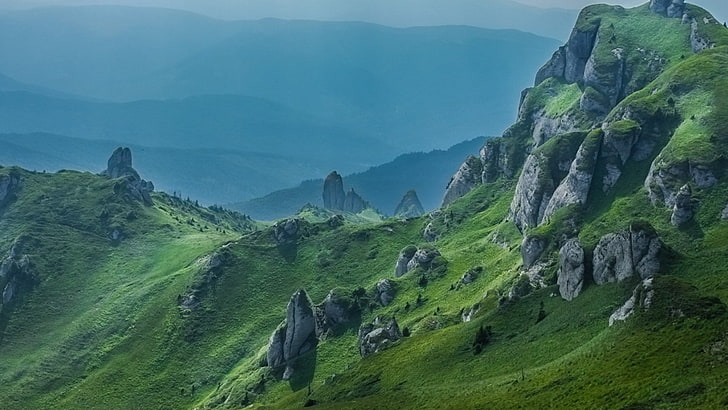 nature, landscape, mountains, rock, HD wallpaper