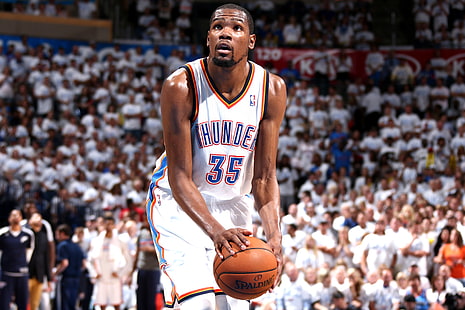 Kevin Durant, Kevin Durant, basket, Seattle Supersonics, Oklahoma City Thunder, HD tapet HD wallpaper