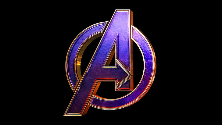 The Avengers, Avengers, Avengers EndGame, Logo, Fond d'écran HD