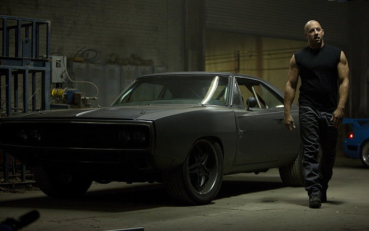 Fast & Furious, Fast Five, Dominic Toretto, Vin Diesel, HD tapet