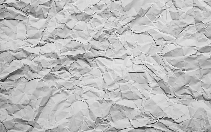 paper, creased, white, texture, HD wallpaper