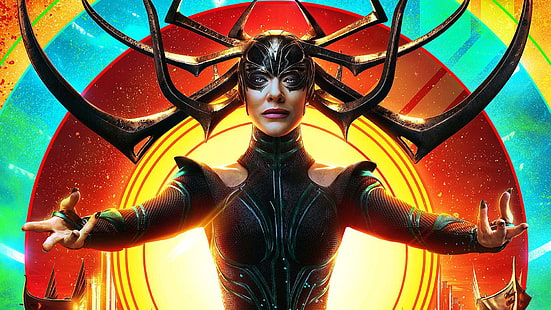 Cate Blanchett Hela In Thor Ragnarok (marvel Comics), HD wallpaper HD wallpaper