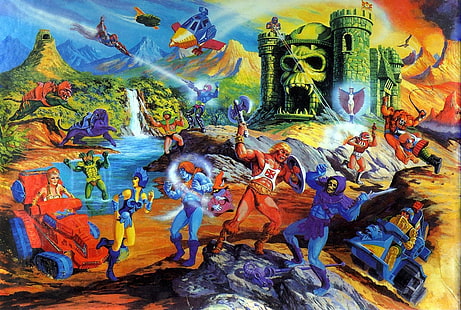 Quadrinhos, He-Man e os Mestres do Universo, HD papel de parede HD wallpaper