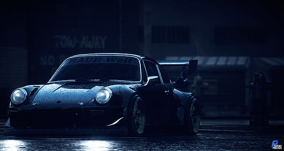 Porsche 911, Porsche, schwarz, Auto, Need for Speed, Need For Speed ​​2015, NFS 2015, HD-Hintergrundbild HD wallpaper