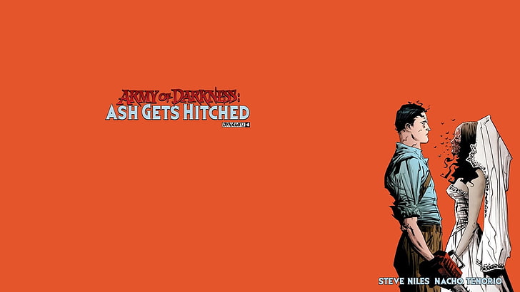 army of darkness ash gets hitched, HD wallpaper
