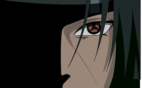 Naruto, Itachi Uchiha, Sharingan (Naruto), Uchiha-Clan, HD-Hintergrundbild HD wallpaper