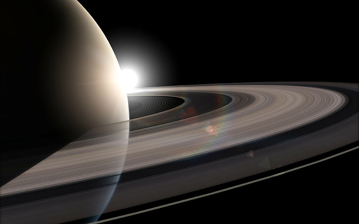 Saturn, Planet, Solar System, Planetary Rings, Space, saturn planet, saturn, planet, solar system, planetary rings, space, HD wallpaper