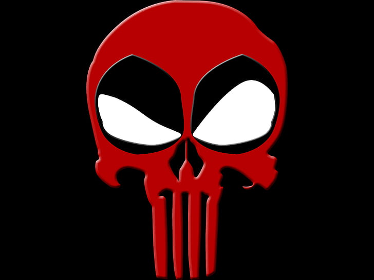 การ์ตูน Deadpool Merc with a Mouth Punisher, วอลล์เปเปอร์ HD