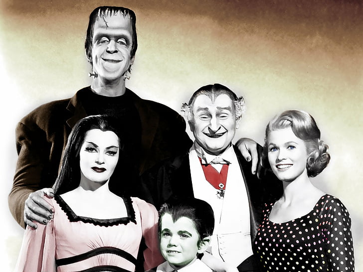 TV-show, The Munsters, HD tapet