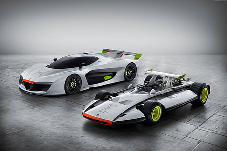 спортен автомобил, водород, водородна горивна клетка, бял, автосалон в Женева 2016, Pininfarina H2 Speed, HD тапет HD wallpaper