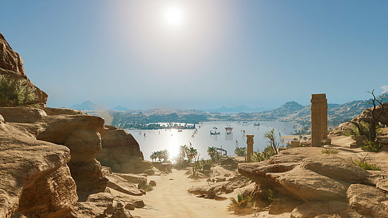 Assassin's Creed, gry wideo, Assassin's Creed: Origins, Tapety HD HD wallpaper