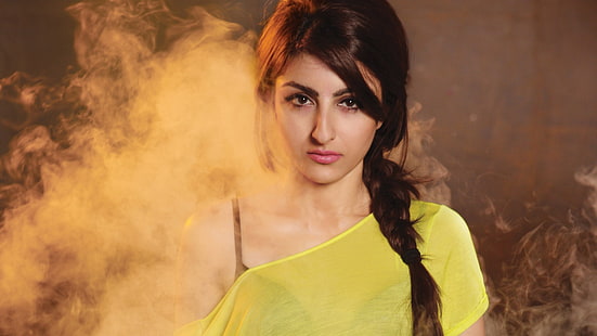soha ali khan, indiska kändisar, flickor, desi-flickor, HD tapet HD wallpaper
