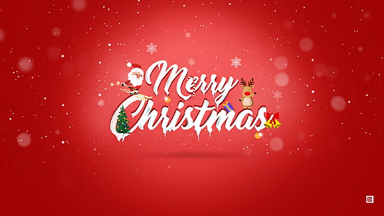 Merry Christmas, HD wallpaper HD wallpaper