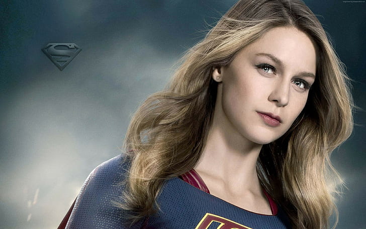 Melissa Benoist, 2 saisons, Supergirl, meilleure série télévisée, Fond d'écran HD