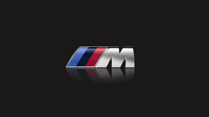BMW M Sport логотип, фон, бмв, логотип, HD обои