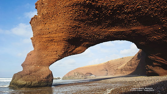 Strand, Legzira, Marokko, HD-Hintergrundbild HD wallpaper