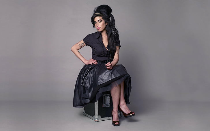Chanteurs, Amy Winehouse, anglaise, chanteuse, Fond d'écran HD