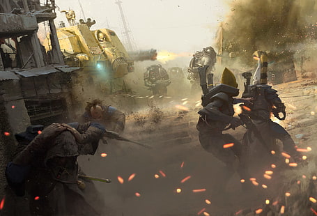 Obra de Warhammer, Eldar, Warhammer 40,000, Fondo de pantalla HD HD wallpaper