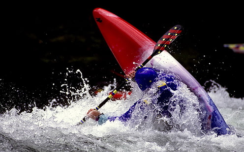 Kayak HD, sports, kayak, HD wallpaper HD wallpaper