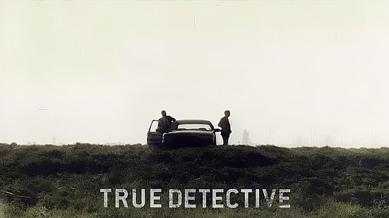 czarno-biała komora silnika samochodu, True Detective, Tapety HD HD wallpaper
