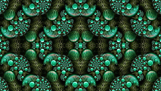 abstracto, patrón, simetría, fractal, Fondo de pantalla HD HD wallpaper