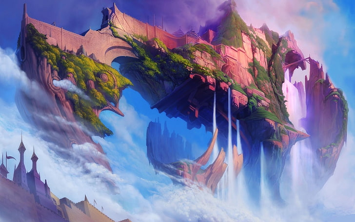 fantasy art, landscape, HD wallpaper