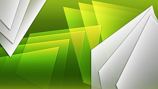 الأخضر والأبيض مجردة خلفية رقمية ، خط ، خلفية ، ضوء ، شكل ، شكل، خلفية HD HD wallpaper