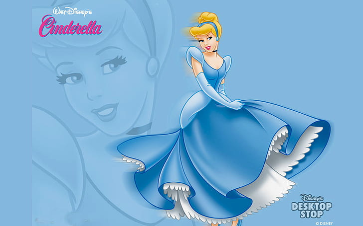 Cinderella Disney Princess Hd Desktop Backgrounds 1920 × 1200, HD тапет